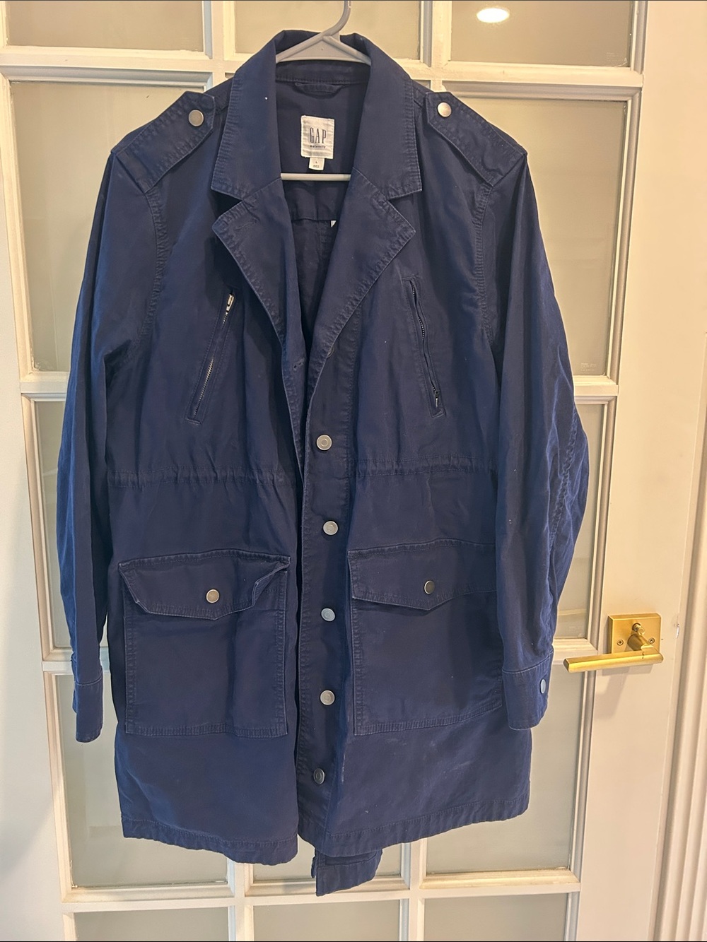GAP maternity women’s Navy Military Field Coat
